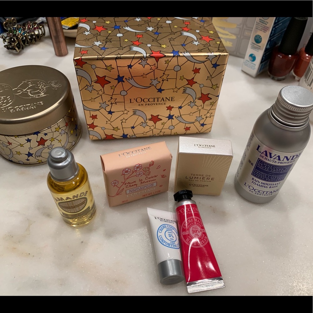 L’OCCITANE Limited Ed. Gift Set! Plus BONUS TIN!